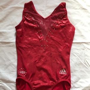 USA Olympic Adidas GK Elite Gymnastics Leotard